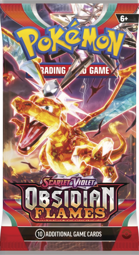 Pokemon TCG Obsidian Flames Booster